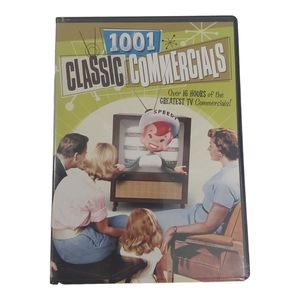 1001 Classic Commercials Video DVD x